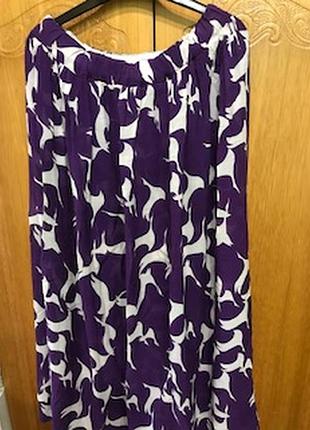 Спідниця шифон довга 48-50-52р