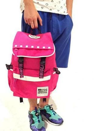Рюкзак дизайн розовый1 фото