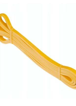 Эспандер-петля (резинка для фитнеса и кроссфита) power system ps-4051 crossfit level 1 yellow (сопротивление6 фото