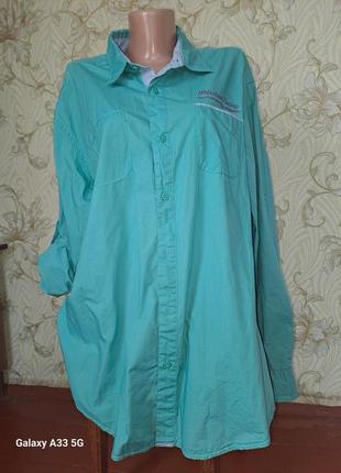 Сорочка, бойфренд (м'ята)