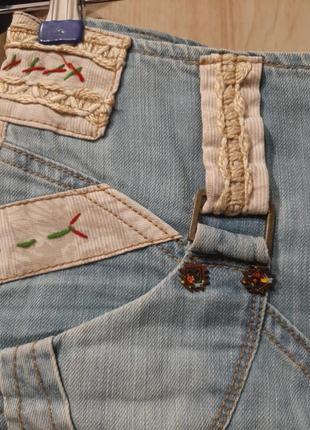 Необычная стильная джинсовая юбка2 фото