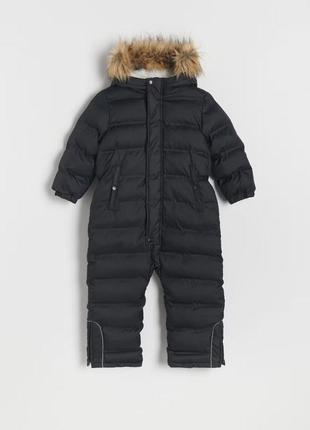 Утеплений комбінезон на хлопчика • комплект зимовий