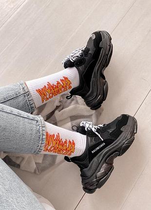 Кросівки balenciaga black кросівки