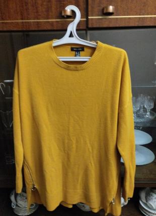 Туника,свитер горчичного цвета