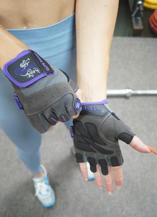 Спортивные перчатки для фитнеса power system ps-2560 cute power женские purple xs pro_49010 фото