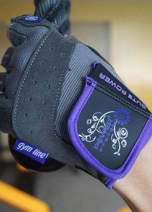 Спортивные перчатки для фитнеса power system ps-2560 cute power женские purple xs pro_4908 фото