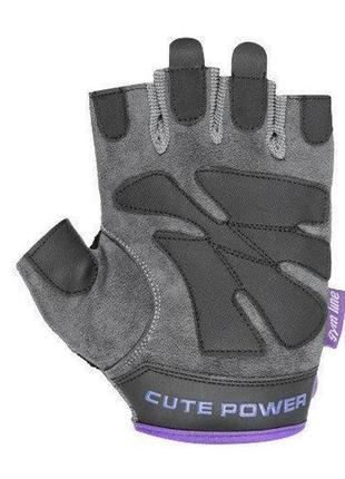 Спортивные перчатки для фитнеса power system ps-2560 cute power женские purple xs pro_4903 фото