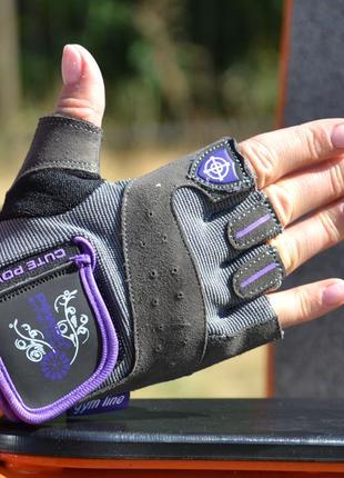 Спортивные перчатки для фитнеса power system ps-2560 cute power женские purple xs pro_4904 фото
