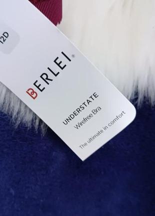 Бюстгальтер бра спідня білизна бордовий м'який базовий 75d сток berle6 фото