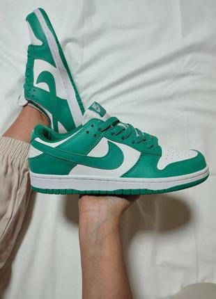 Nike sb dunk white green 36