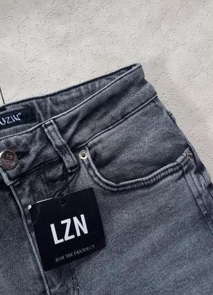 Брендові нові джинси палаццо труби з високою талією liuzin, 27 розмір.4 фото