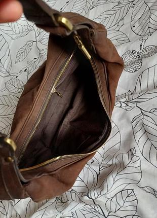 Шкіряна сумка hobo burberry9 фото