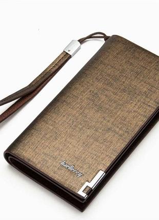 Чоловічий клатч барсетка baellery new коричневий pro529