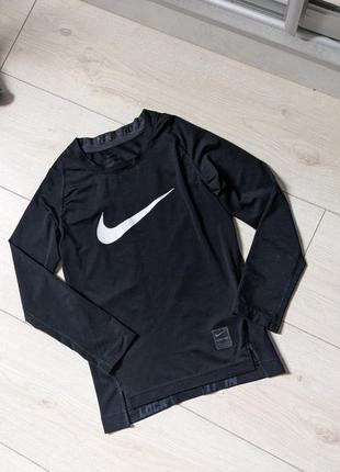 Спортивна кофта лонгслів nike pro compression2 фото