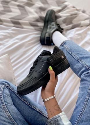 Кросівки nike air force 1 type black