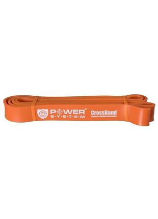 Эспандер-петля (резинка для фитнеса и кроссфита) power system ps-4052 crossfit level 2 orange (сопротивление2 фото