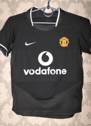 Футболка дитяча manchester united nike манчестер юнайтед чорна