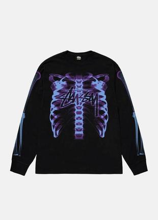 Лонгслив stussy rib cage reflective3 фото