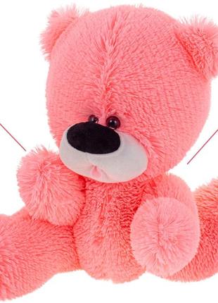 Ведмідь на шарнірах 50 см рожевий3 фото