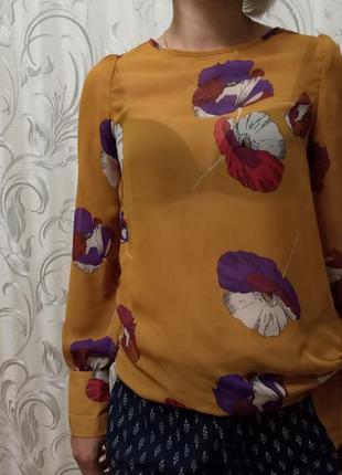 Шифоновая блуза