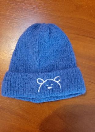 ❤️шапка теплая