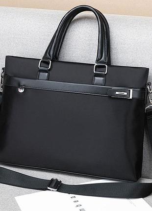 Мужской деловой портфель для документов, офисная сумка pro_1099