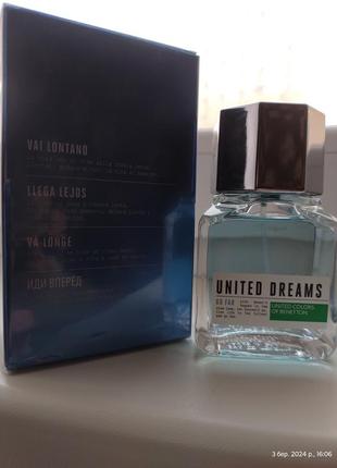 Benetton united dreams go far туалетна вода2 фото