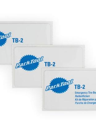 Латки park tool tb-2 на покришки, 3 шт.