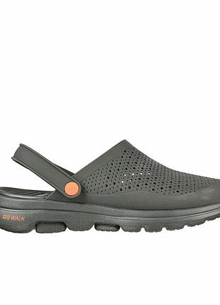 Шлепки,  сандалии skechers  go walk 5 (крокс croks). оригинал. р 42