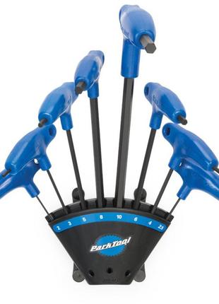 Набор шестигранников park tool ph-1.2 с р-рукояткой, 8шт (2,2.5,3,4,5,6,8,10 mm)