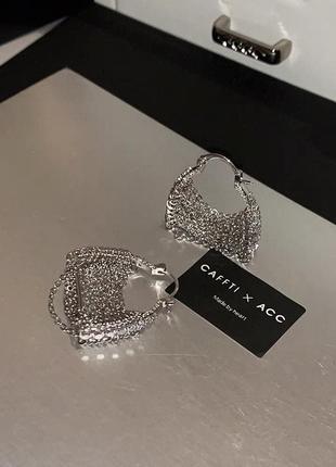 Серьги в стиле vuitton