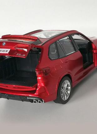 Машинка bmw x5 m колекційна моделька джип позашляховик іграшка металева 1:32 наляля6 фото