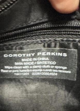 Сумка багет маленька чорна сумка сумочка dorothy perkins, оригінал3 фото