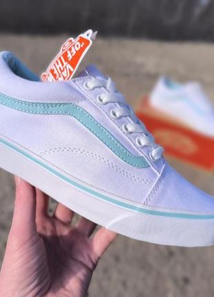 Sale vans old school белые кеды кроссовки мокасины слипоны ванс вансы2 фото