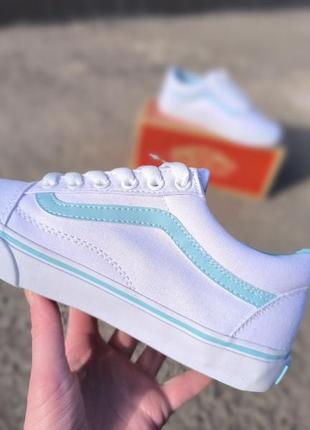 Sale vans old school белые кеды кроссовки мокасины слипоны ванс вансы3 фото