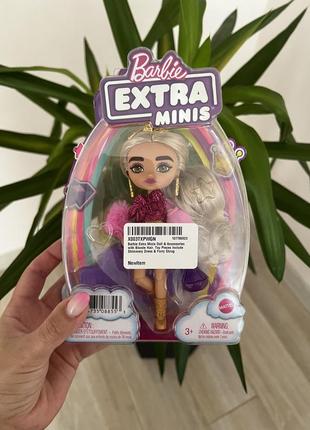 Оригінал! лялька барбі екстра мініс barbie extra minis doll #82 фото
