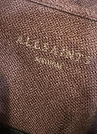 Рубашка котонова allsaints4 фото