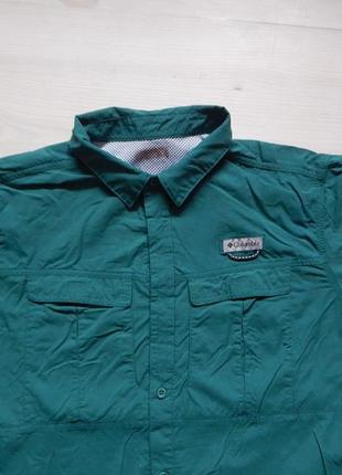 Трекінгова сорочка vintage columbia nylon trekking hiking shirt3 фото