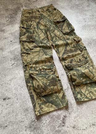 Real tree camo crazy baggy multipocket cargo pants штани камо карго4 фото