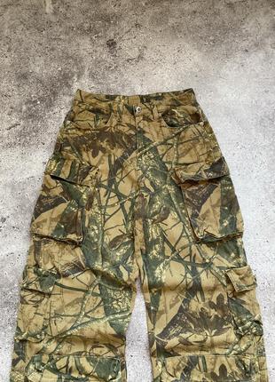 Real tree camo crazy baggy multipocket cargo pants8 фото