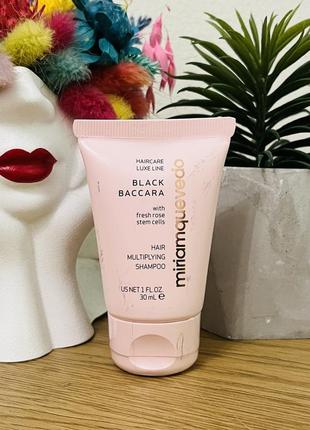 Оригінал шампунь miriam quevedo black baccara hair multiplying shampoo