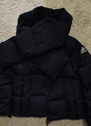 Курточка пуховик adidas оригинал бренд куртка демисезонная moncler bogner add размер xs,s,m10 фото