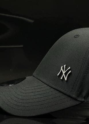 Оригинальная черная кепка  new era 9forty mlb new york yankees flawless3 фото