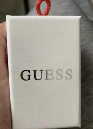 Сережки гвоздики пусети серце guess3 фото