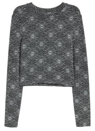 Блестящая кофта от h&m