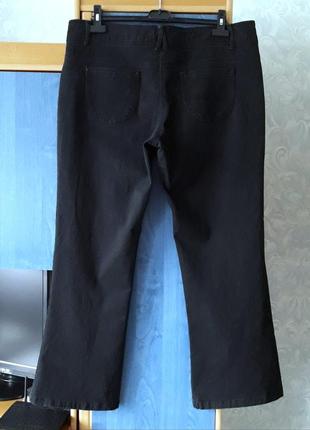 Стрейчевые котоновые брюки, джинсы, 54-56, хлопок, эластан, true2u2 фото