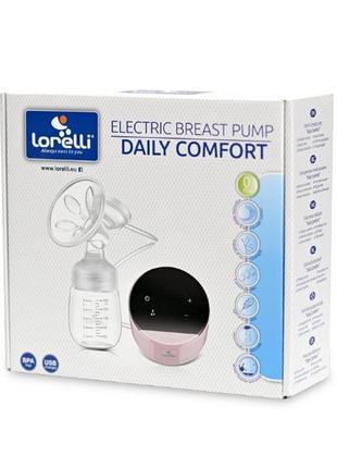 Молоковідсмоктувач електричний lorelli daily comfort (blue) pro_17472 фото