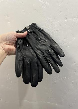 Шкіряні жіночі рукавички з натуральної шкіри кожаные перчатки