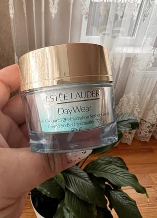 Увлажняющий гель-сорбет estee lauder daywear anti-oxidant 72h-hydration sorbet creme spf 152 фото