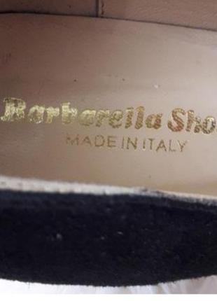 Замшевые туфли barbarella shoes 40  размер6 фото